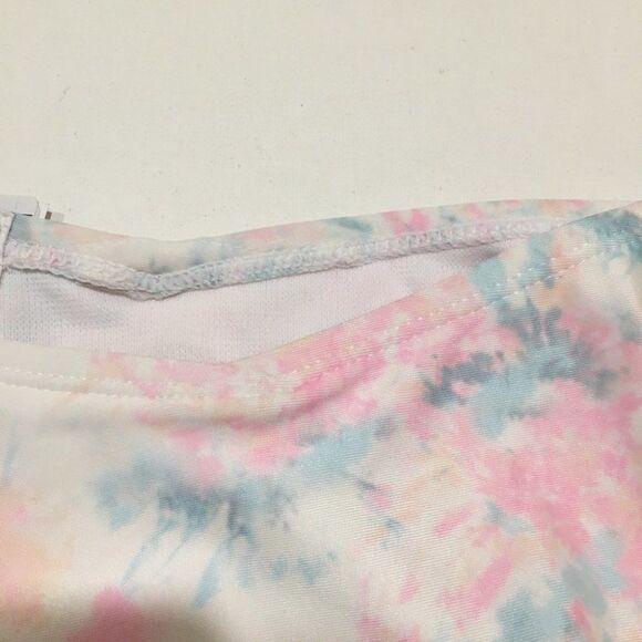 Onia Tie Dye pastel cotton candy Bikini bottoms Lg - Picture 2 of 3